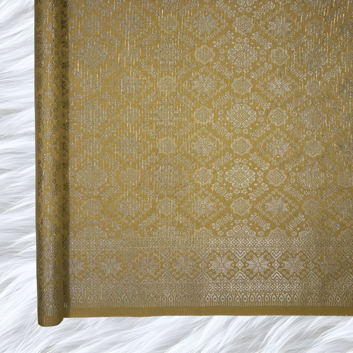 Kamdar Kejora Metallic Songket 44"