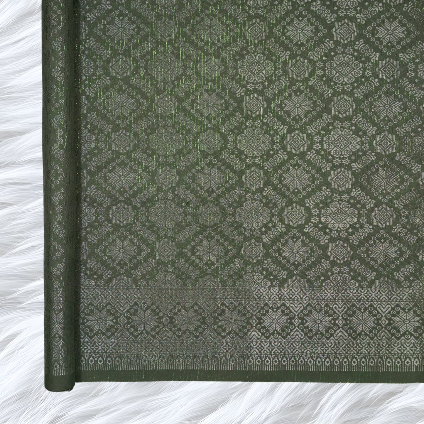 Kamdar Kejora Metallic Songket 44"