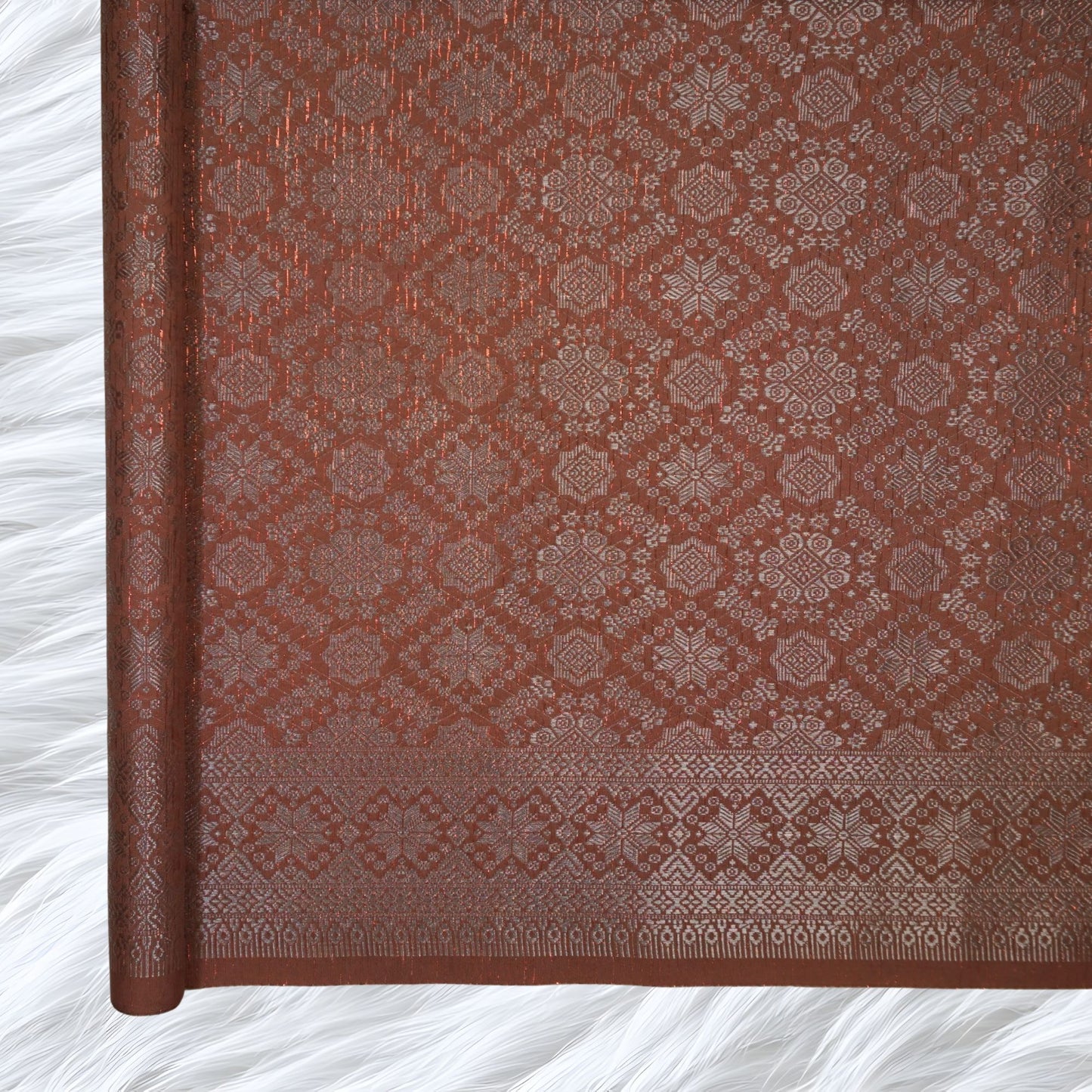 Kamdar Kejora Metallic Songket 44"