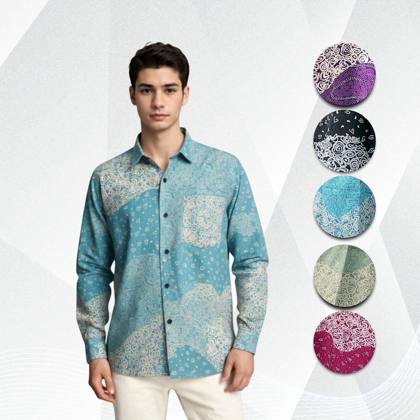 Sutera Dhobby Kemeja Batik Regular to Plus Size