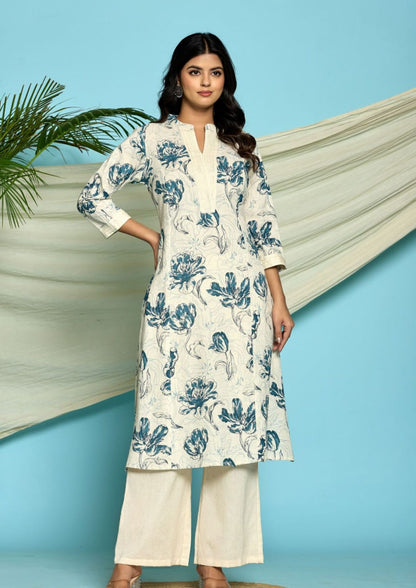 Ladies  Kurti 2pcs -Co ord set