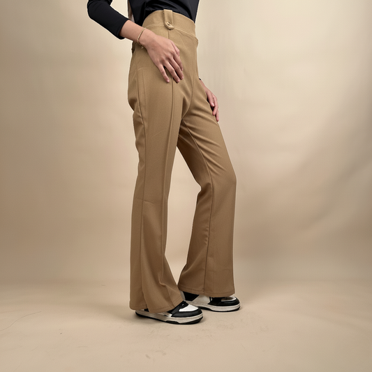 Ladies Pants Flare Cutting