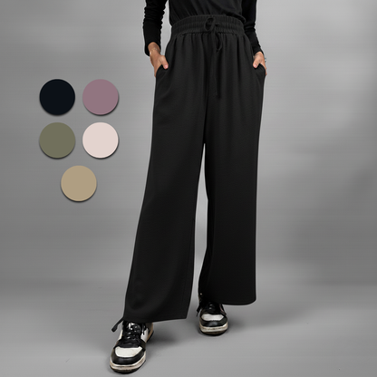 Ladies Pants Wide Leg Comfy Casual