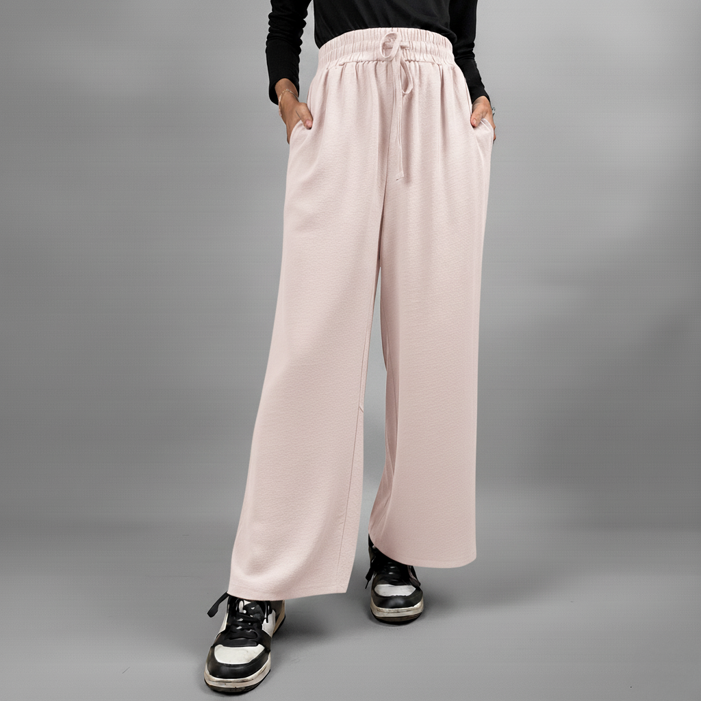 Ladies Pants Wide Leg Comfy Casual