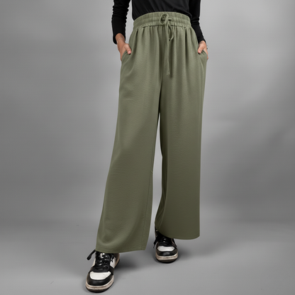 Ladies Pants Wide Leg Comfy Casual