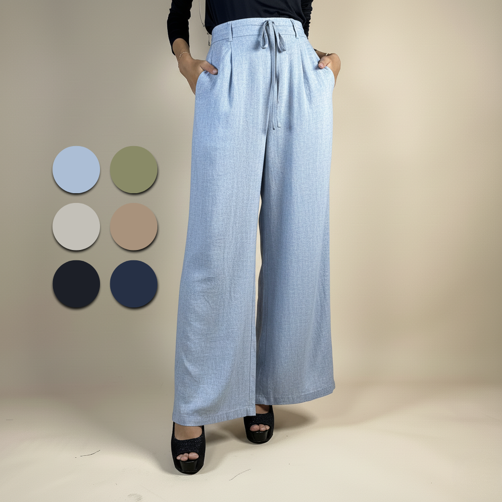 Ladies Pants Wide Leg Office Wear Formal