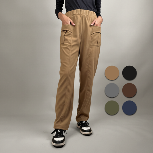 Ladies Pants Double Pocket Sweatpants