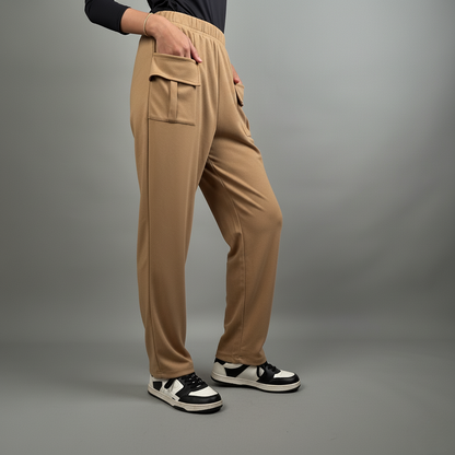 Ladies Pants Double Pocket Sweatpants