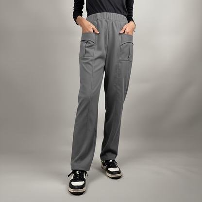 Ladies Pants Double Pocket Sweatpants