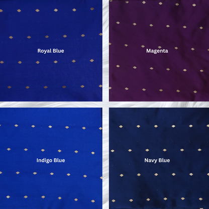 Mutiara Plain Tafetta Butti Gold 56"