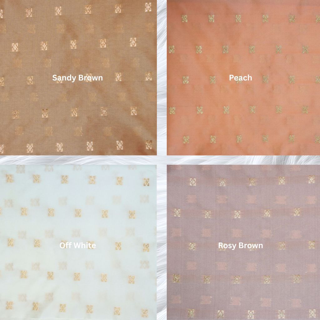 Melur Plain Tafetta Butti Gold 56"