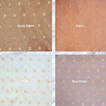 Melur Plain Tafetta Butti Gold 56"