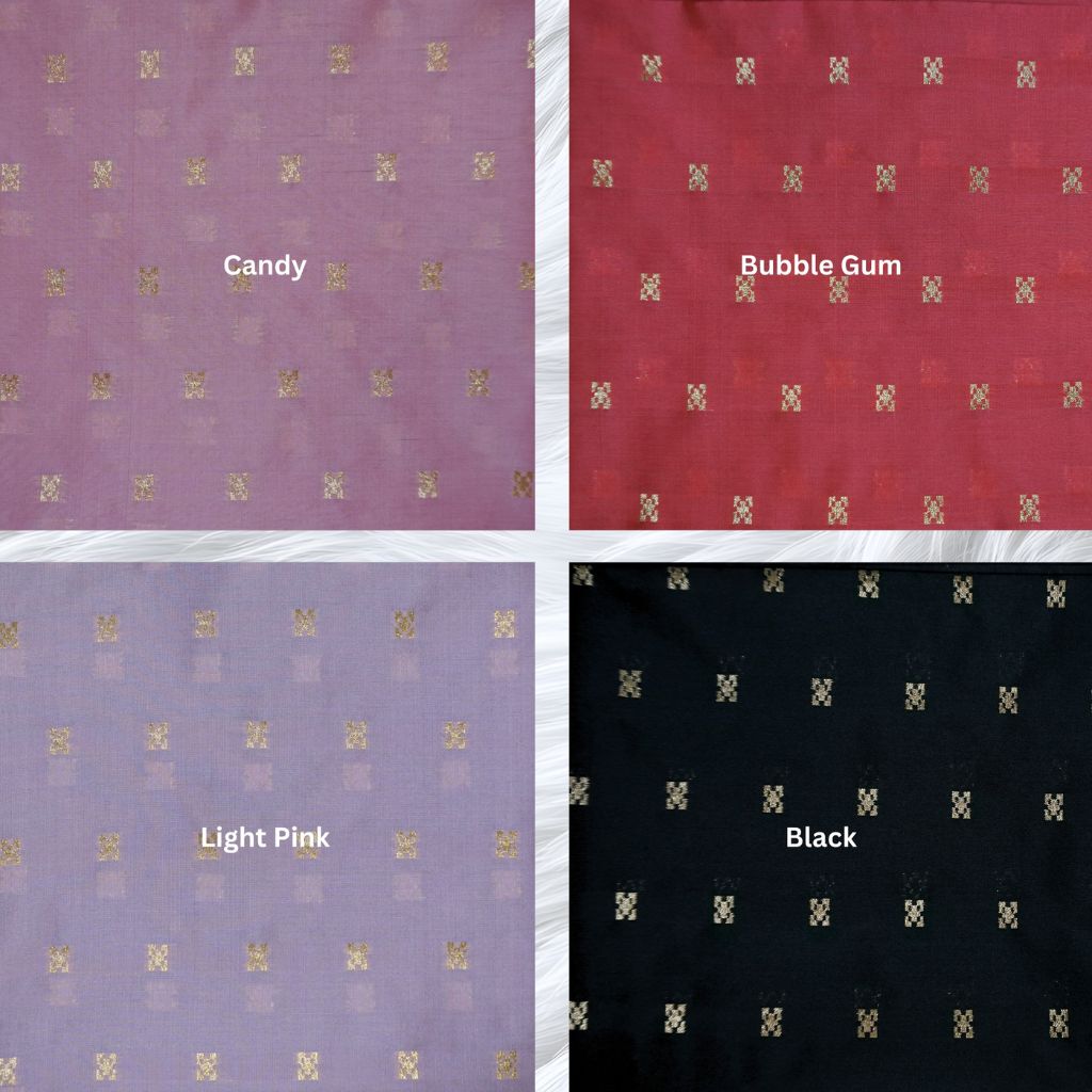 Melur Plain Tafetta Butti Gold 56"