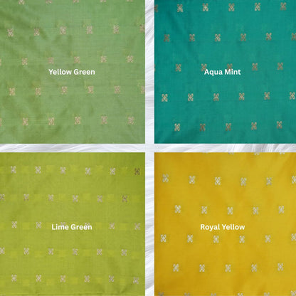 Melur Plain Tafetta Butti Gold 56"