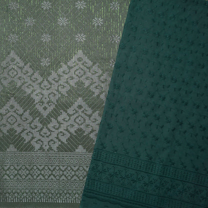 KAMDAR Combo Set Songket & Cotton Kain Pasang - Ironless & Tak Jarang