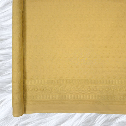 KAMDAR Cotton Cambric Embroidery Naya 60S Bidang 44" Open Meter (Kain Ela) - Texture & Timbul