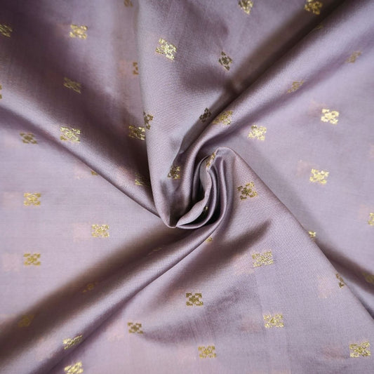 KAMDAR Tafetta Melur Plain Butti Gold Bidang 56" Open Meter (Kain Ela) - Luxurious & Elegant