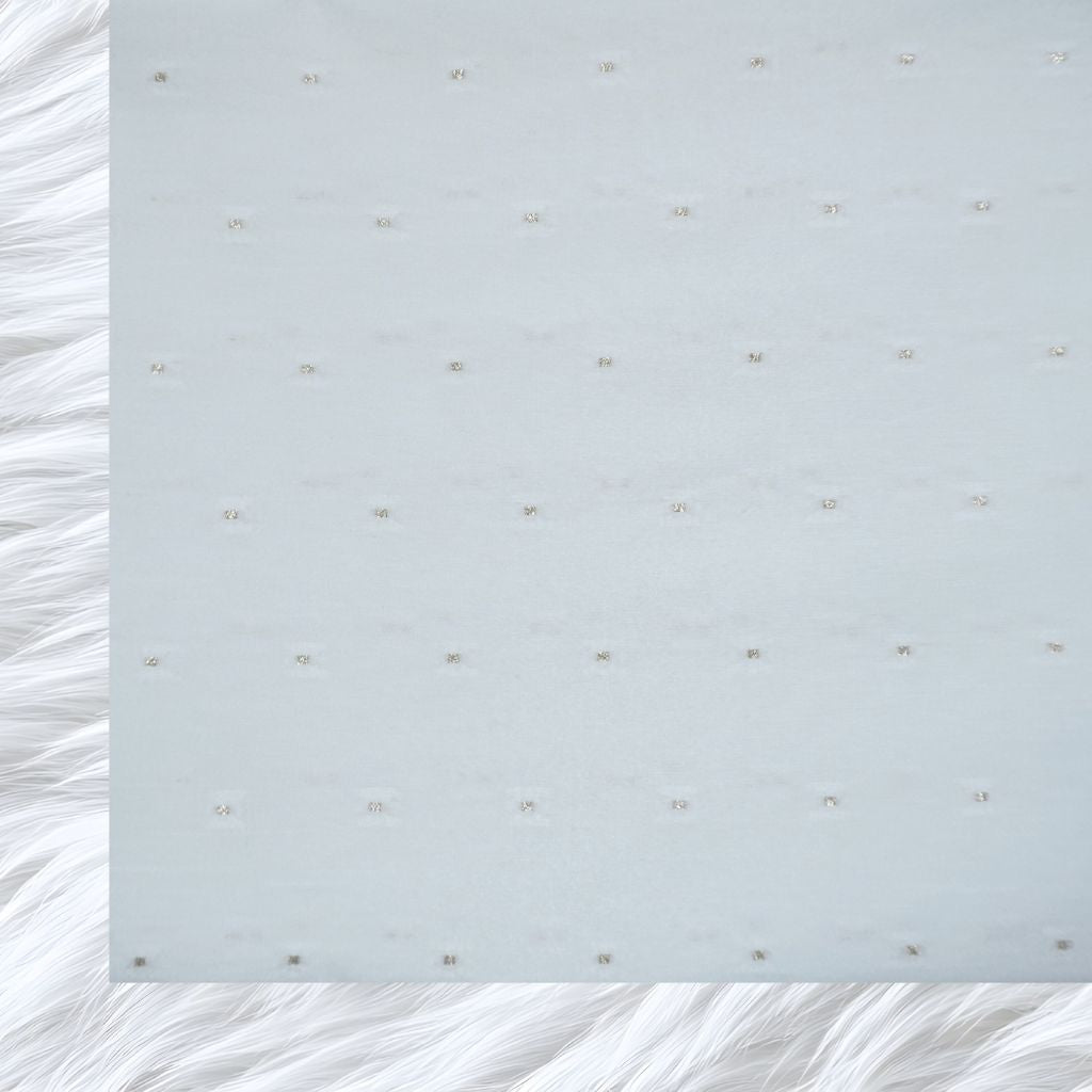 KAMDAR Tafetta Zalikha Dupion Zari Butti Bidang 56" Open Meter (Kain Ela) - Luxurious & Elegant