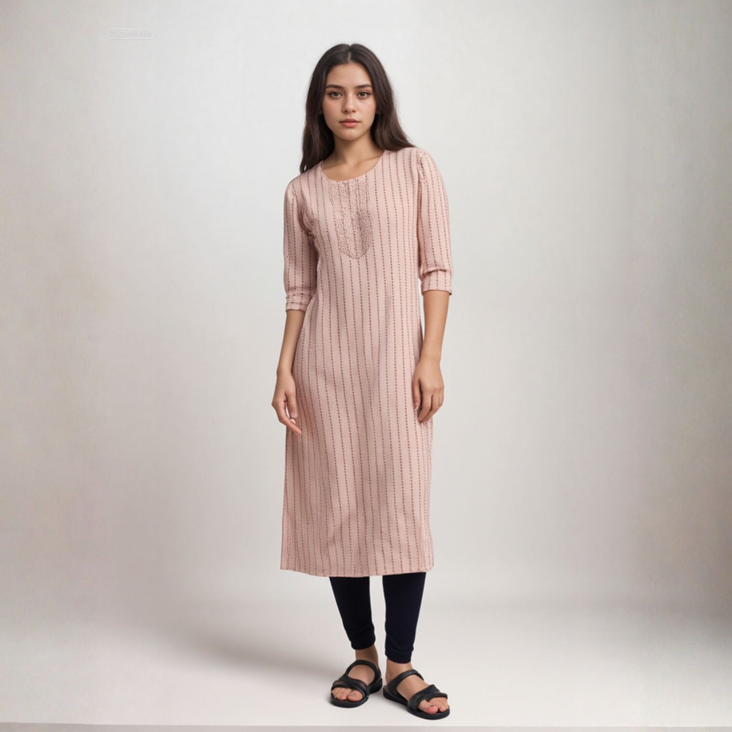 KAMDAR Kurti Mix Design Mix Colour Ready To Wear - Ironless, Cool & Soft