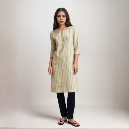 KAMDAR Kurti Mix Design Mix Colour Ready To Wear - Ironless, Cool & Soft