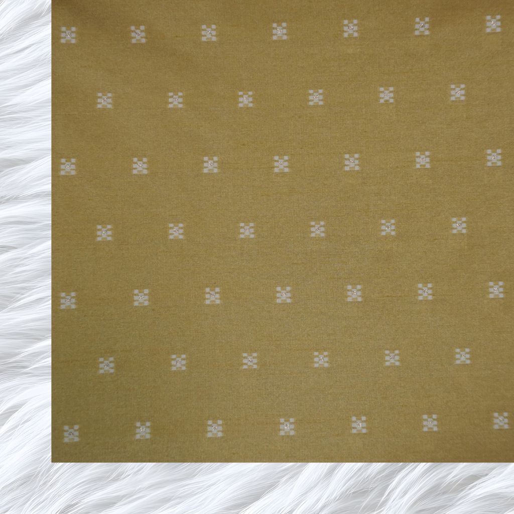 KAMDAR Tafetta Zalikha Dupion Zari Butti Bidang 56" Open Meter (Kain Ela) - Luxurious & Elegant