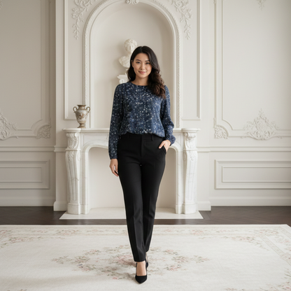 KAMDAR Ladies Blouse - Ironless & Tak Jarang | Suitable for Office and Formal Dressup