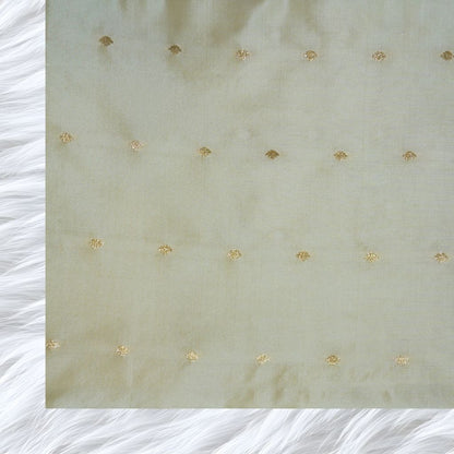 KAMDAR Tafetta Mutiara Plain Butti Gold Bidang 56" Open Meter (Kain Ela) - Luxurious & Elegant