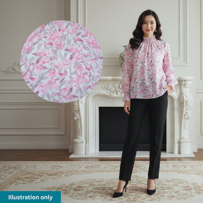 KAMDAR Ladies Blouse - Ironless & Tak Jarang | Suitable for Office and Formal Dressup