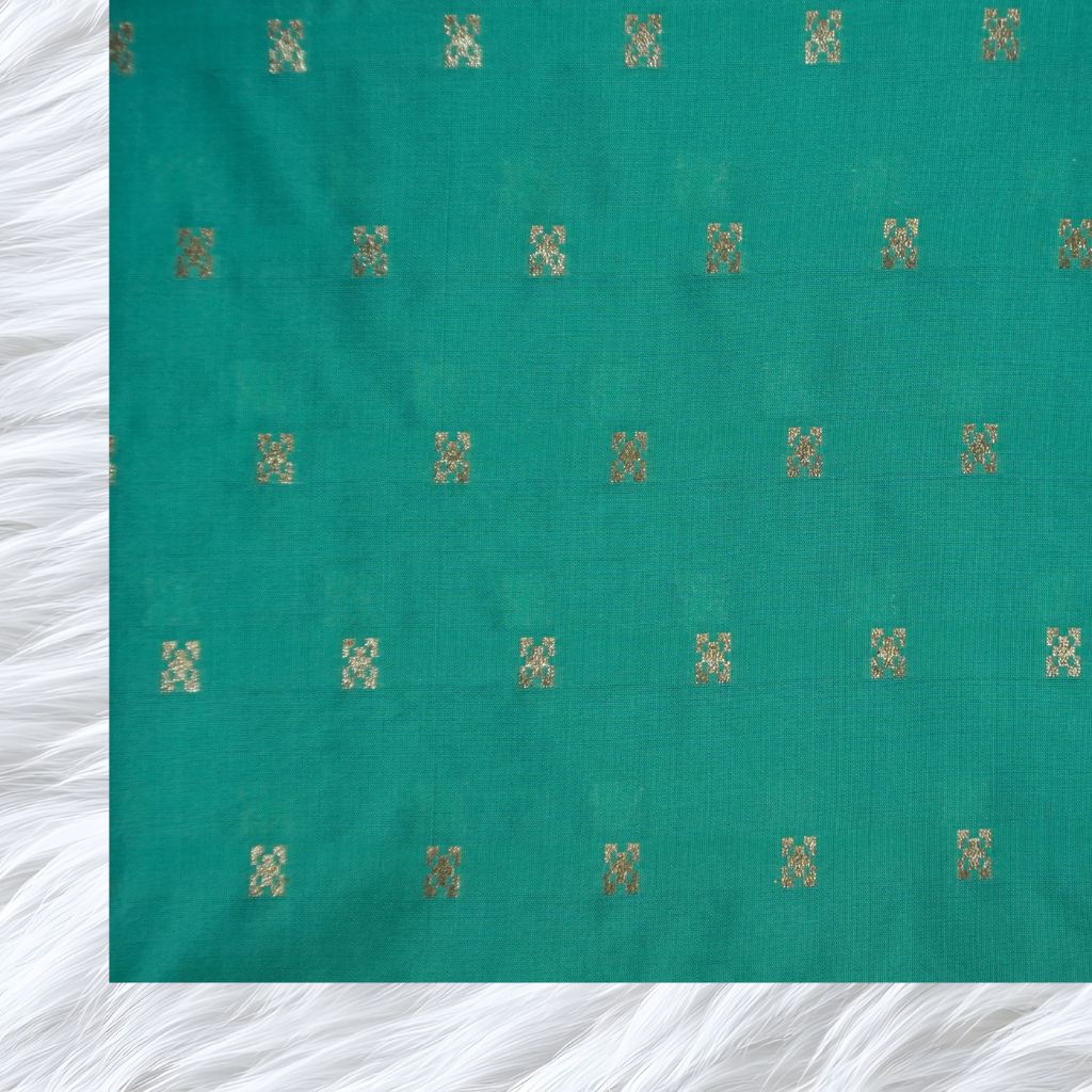 KAMDAR Tafetta Melur Plain Butti Gold Bidang 56" Open Meter (Kain Ela) - Luxurious & Elegant