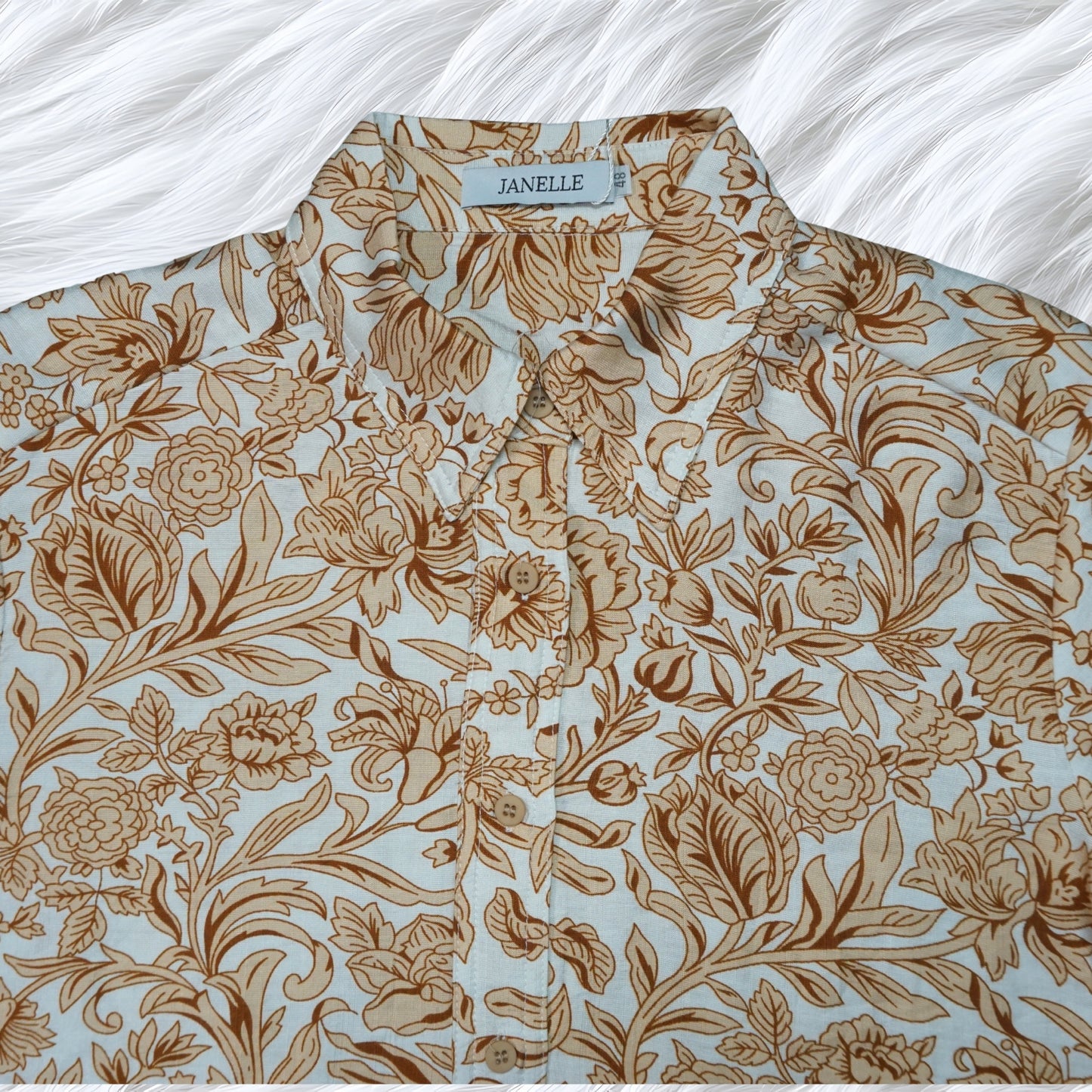 KAMDAR Ladies Blouse - Ironless & Tak Jarang | Suitable for Office and Formal Dressup