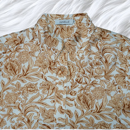 KAMDAR Ladies Blouse - Ironless & Tak Jarang | Suitable for Office and Formal Dressup