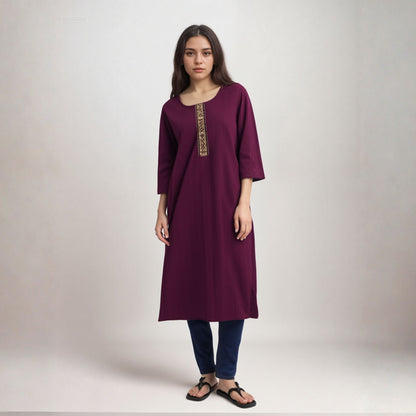 KAMDAR Kurti Mix Design Mix Colour Ready To Wear - Ironless, Cool & Soft
