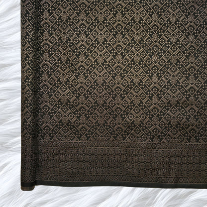 KAMDAR Songket Metallic Bidang 44" Open Meter (Kain Ela) - Ironless & Tak Jarang