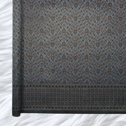 KAMDAR Songket Metallic Bidang 44" Open Meter (Kain Ela) - Ironless & Tak Jarang