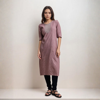 KAMDAR Kurti Mix Design Mix Colour Ready To Wear - Ironless, Cool & Soft