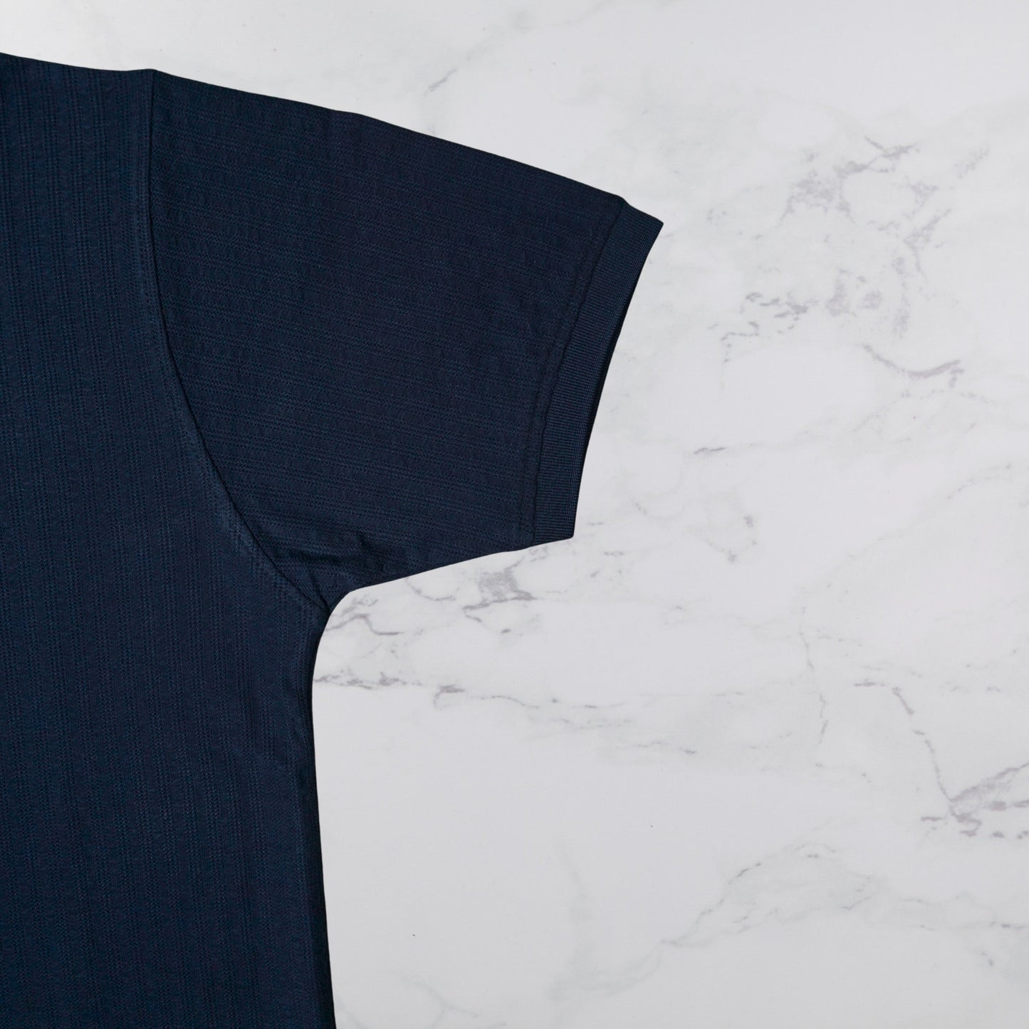 KAMDAR Men's Short Sleeve T-shirt Jacquard Material 5 Colour - Thicker & Breathable