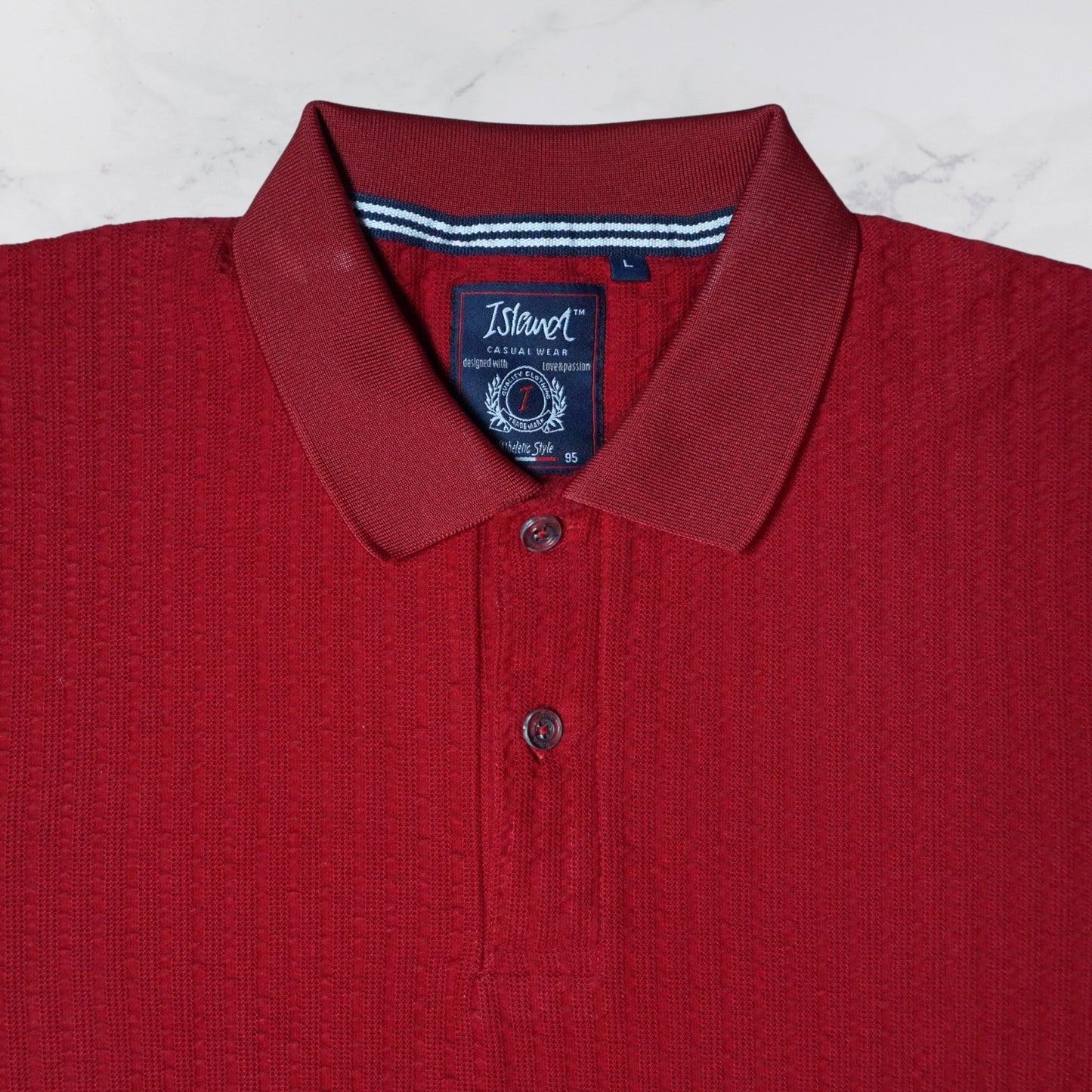KAMDAR Men's Short Sleeve T-shirt Jacquard Material 5 Colour - Thicker & Breathable