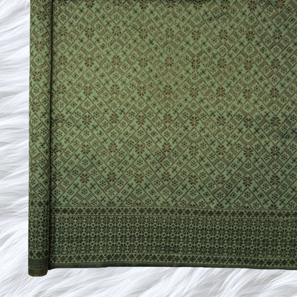 KAMDAR Songket Metallic Bidang 44" Open Meter (Kain Ela) - Ironless & Tak Jarang