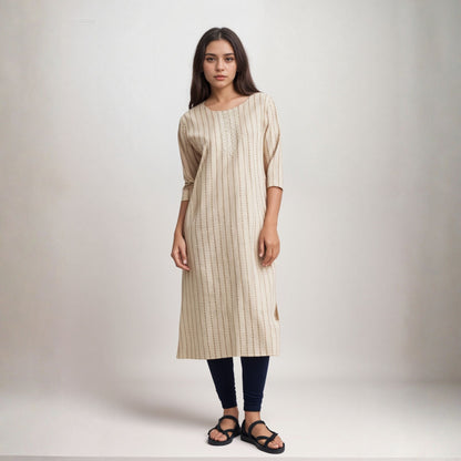 KAMDAR Kurti Mix Design Mix Colour Ready To Wear - Ironless, Cool & Soft