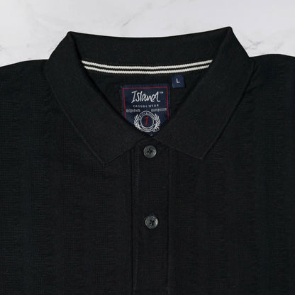 KAMDAR Men's Short Sleeve T-shirt Jacquard Material 5 Colour - Thicker & Breathable
