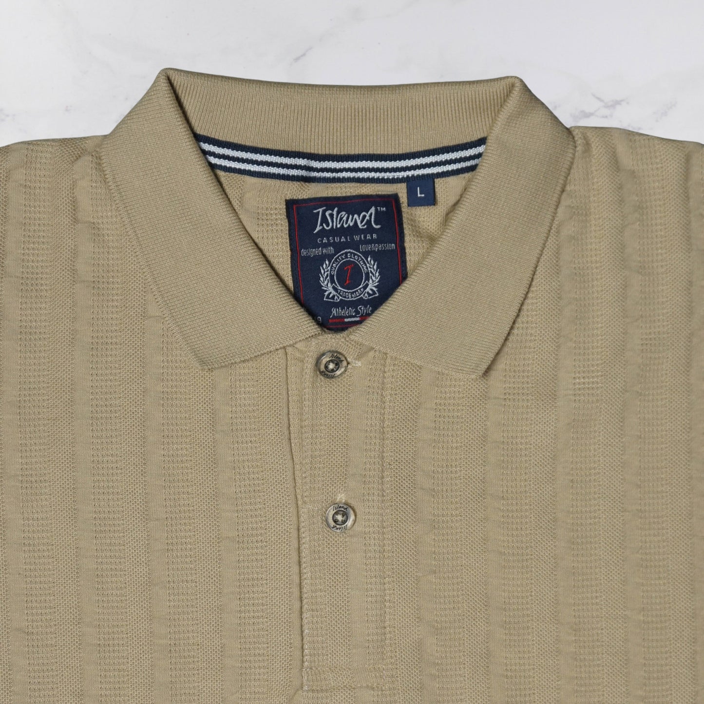 KAMDAR Men's Short Sleeve T-shirt Jacquard Material 5 Colour - Thicker & Breathable