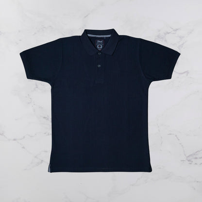 KAMDAR Men's Short Sleeve T-shirt Jacquard Material 5 Colour - Thicker & Breathable