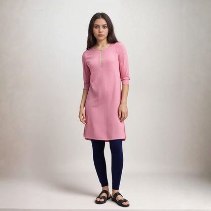 KAMDAR Kurti Mix Design Mix Colour Ready To Wear - Ironless, Cool & Soft