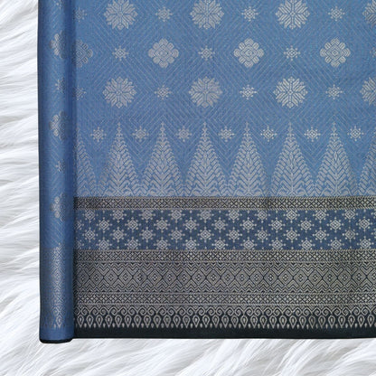 KAMDAR Songket Metallic Bidang 44" Open Meter (Kain Ela) - Ironless & Tak Jarang