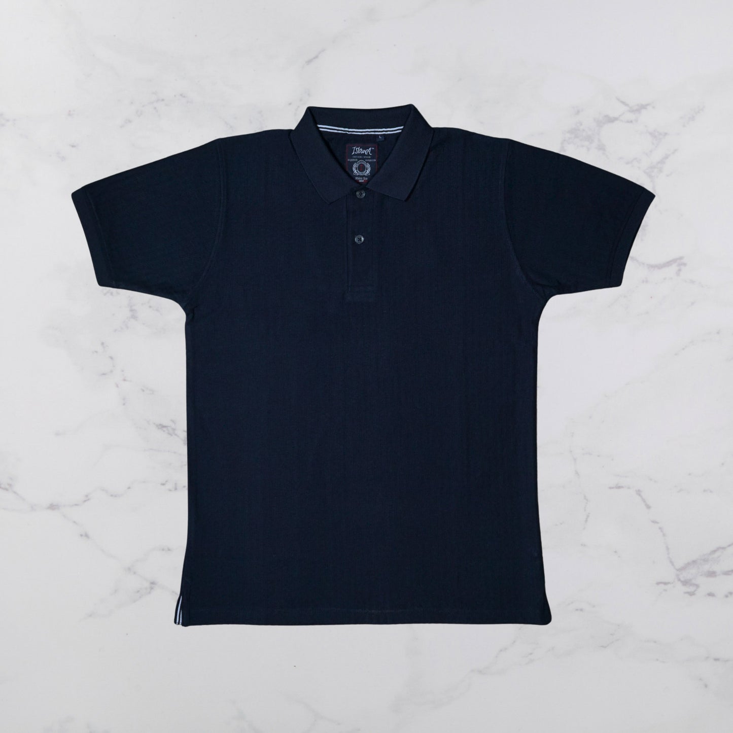 KAMDAR Men's Short Sleeve T-shirt Jacquard Material 5 Colour - Thicker & Breathable