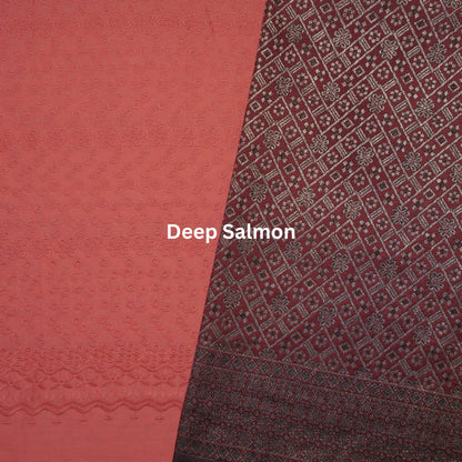 KAMDAR Songket Aidan Metallic Bidang 44" Open Meter (Kain Ela) - Ironless & Tak Jarang