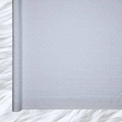 KAMDAR Cotton Cambric Embroidery Iris 60S Bidang 44" Open Meter (Kain Ela) - Texture & Timbul