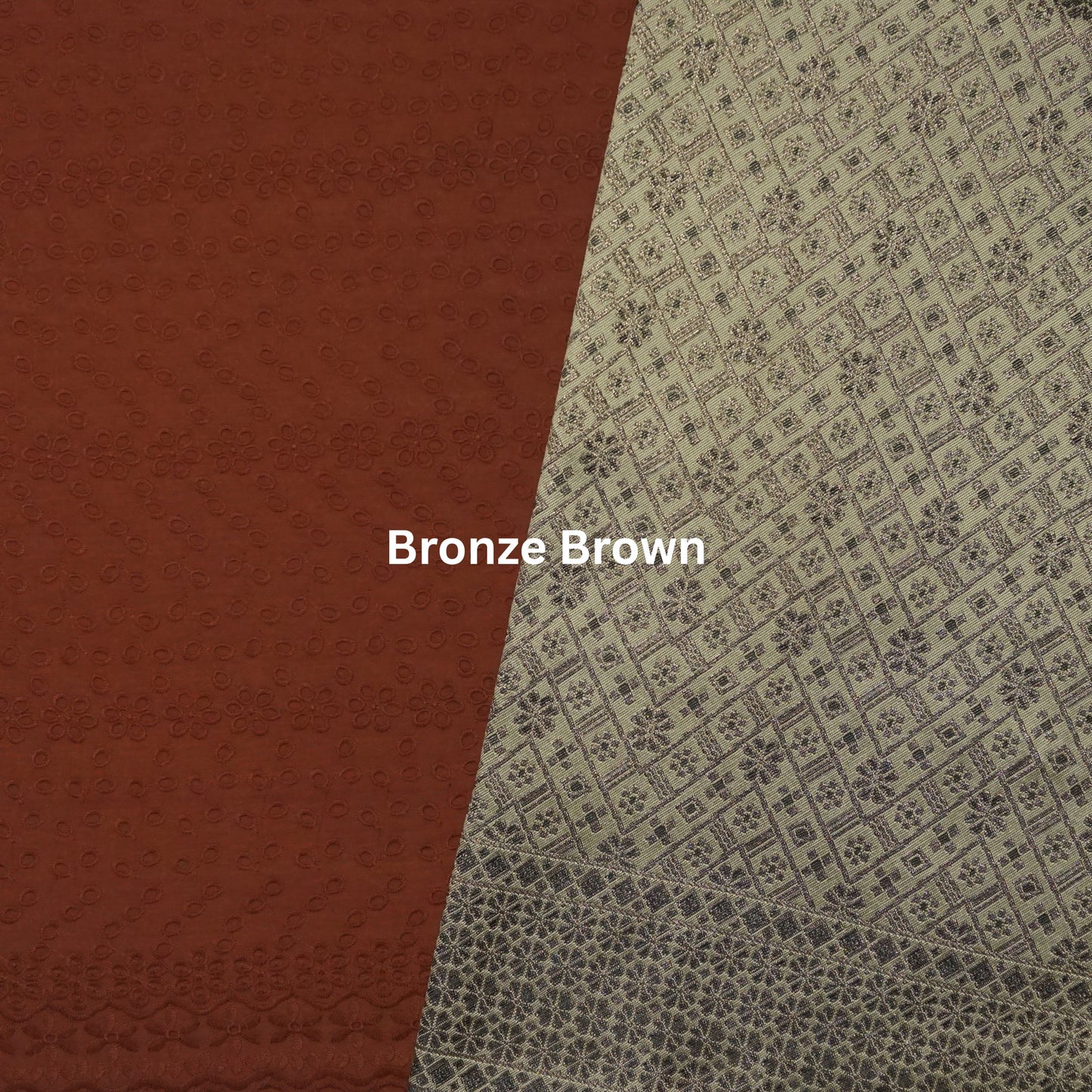 KAMDAR Songket Aidan Metallic Bidang 44" Open Meter (Kain Ela) - Ironless & Tak Jarang