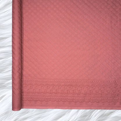 KAMDAR Cotton Cambric Embroidery Elora 60S Bidang 44" Open Meter (Kain Ela) - Texture & Timbul