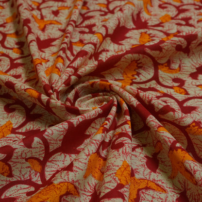 KAMDAR Batik Indigo Cambric Prints Bidang 44" Open Meter (Kain Ela) - 100% Cotton Fabric